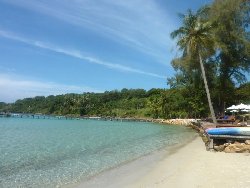 het meest relaxte dubbeldekker strand op Koh Kood eiland