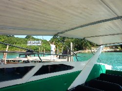 Tot zien en vaar wel vanaf de prive Koh Kood Resort pier